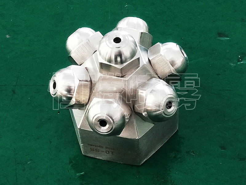 多頭型空氣霧化噴嘴的特點與應用